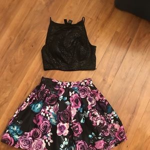 TWO PIECE FORMAL DRESS